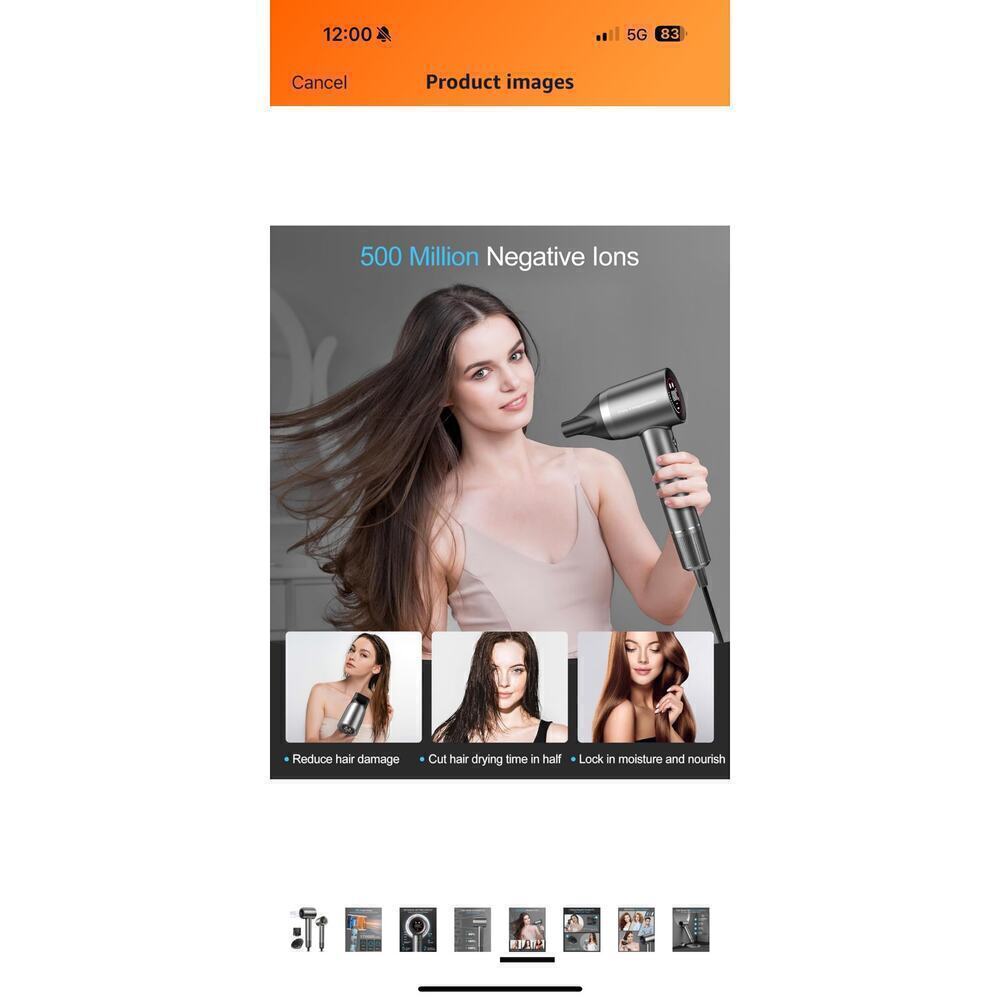 Negative ion Blower dryer -New - Picture 7 of 10